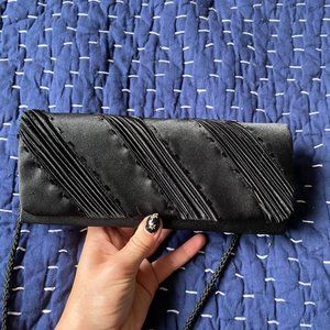 Jessica McClintock Black Evening Bag